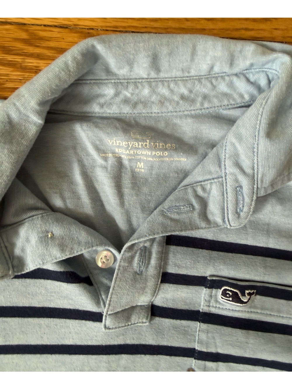 Vineyard Vines Edgartown Polo - Size Medium (12-14) - Picture 2 of 2
